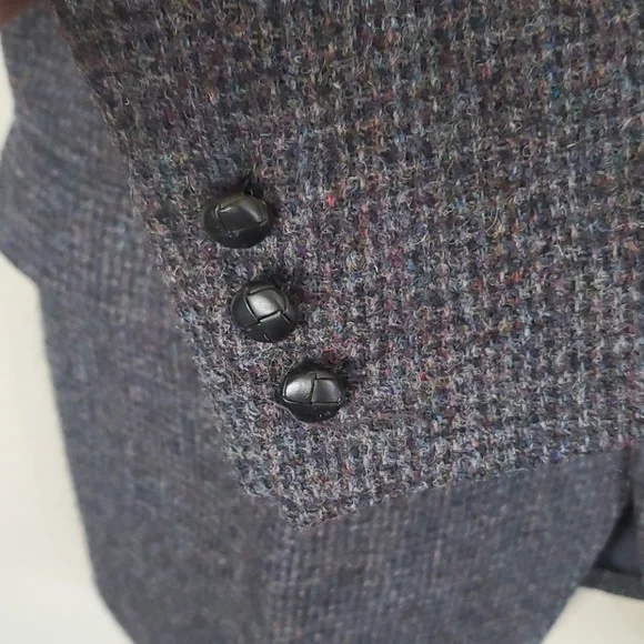 Vintage Adam Row Harris Tweed Wool Blazer